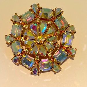 Vintage rhinestone brooch
